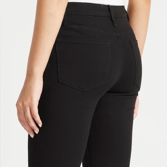 Frame Denim Le Skinny de Jeanne Black Skinny Jeans size 26